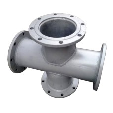 Крест фланцевый КФ Ду 300-300 (600-600) ВЧШГ с ЦПП цинк+AL ГОСТ ISO 2531-2012