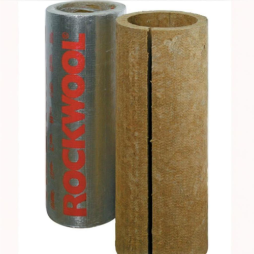 Цилиндр навивной минеральная вата 40/169 L=1м кашированный фольгой ROCKWOOL 100 в Хабаровске