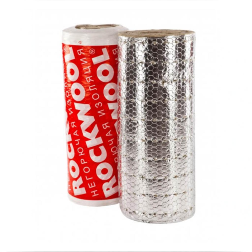 Рулон минеральная вата 120х1000-2 ROCKWOOL WIRED MAT 80 ALU в Хабаровске