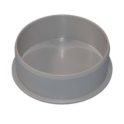 Заглушка НПВХ (ПВХ) серая Дн 110 безнапорная Хемкор в Хабаровске