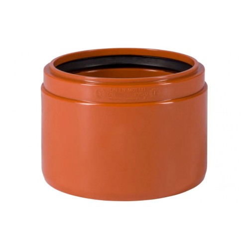 Переход НПВХ (ПВХ) Дн 315 коричневый безнапорный на раструб керамической трубы Ostendorf KGUSM в Хабаровске