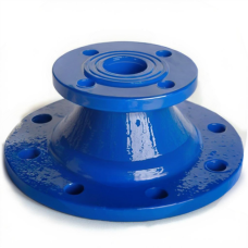 Переход фланцевый ХФ Ду 150-50 (L=200) ВЧШГ с ЦПП цинк+AL ГОСТ ISO 2531-2012