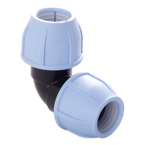 Отвод ПЭ компрессионный Дн 40 90гр Ру-16 VALFEX в Хабаровске