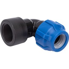 Отвод ПЭ компрессионный Дн 32-3/4" 90гр Ру-16 ВР (ВН) RTP (РосТурПласт)