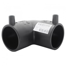 Отвод ПЭ100 спигот Дн 90 90гр Ру-16 SDR11