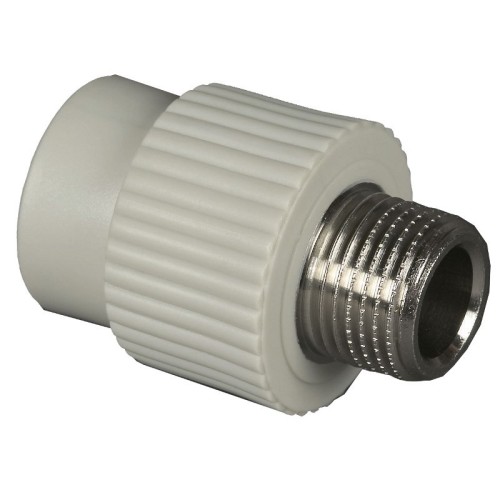 Муфта PP-R комбинированная серая НР (НАР) Дн 75-2 1/2" Wavin Ekoplastik в Хабаровске