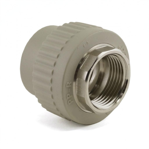 Муфта PP-R комбинированная серая ВР (ВН) Дн 20-1/2" с крестом Wavin Ekoplastik в Хабаровске