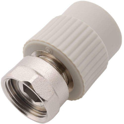 Переход PP-R серый с накидной гайкой Дн 20-1/2" Wavin Ekoplastik в Хабаровске