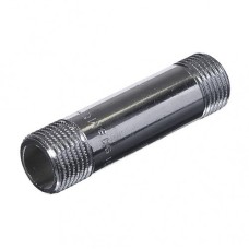 Сгон стальной оцинкованный удлиненный НР АС 32х300 мм 1 1/4" ГОСТ 3262-75