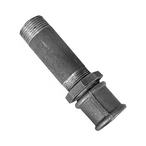 Сгон в сборе с чугунной муфтой и контргайкой Ду 40 (1 1/2") в Хабаровске