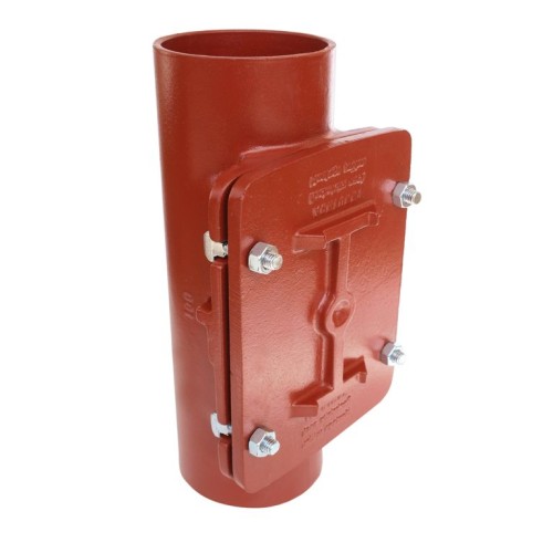 Ревизия чугунная SML Ду-100 с прямоугольной крышкой безраструбная Китай в Хабаровске