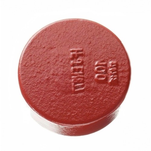 Заглушка чугунная SML Ду-100 торцевая безраструбная Китай в Хабаровске