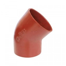 Отвод чугунный SML Ду 150 15гр безраструбный Китай