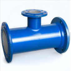 Тройник фланцевый ТФ Ду 80-80 (300-150) ВЧШГ с ЦПП цинк+AL ГОСТ ISO 2531-2012