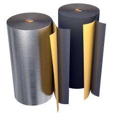 Рулон из вспененного полиэтилена 3/1,0-30 (Т<95°C) самоклеящийся чёрный Energoflex BLACK STAR DUCT