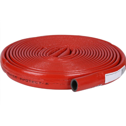 Трубка из вспененного полиэтилена 18/4 L=11м (Т<95°C) в защитной оболочке красный Energoflex SUPER PROTECT в Хабаровске