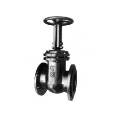 Задвижка клиновая чугунная фланцевая с выдвижныи шпинделем Ру 10 30ч6бр 80 мм