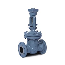 Задвижка стальная фланцевая Ду-150 Ру-40 L=403мм (Т<450°С) 30лс915нж ЧАЗ