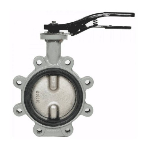 Затвор ручной с чугунным диском и рукояткой межфланцевый 1,6 МПа EPDM R59FL GG25 Giacomini 150 мм в Хабаровске