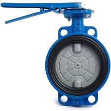 Затвор с чугунным диском и редуктором межфланцевый 1,6 МПа EPDM Genebre 2103 GG20 Genebre 350 мм